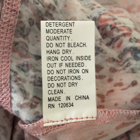 V Cristina Beautiful Multi-Color Embellished Tunic X-Large Long Sleeve - Picture 8 of 8